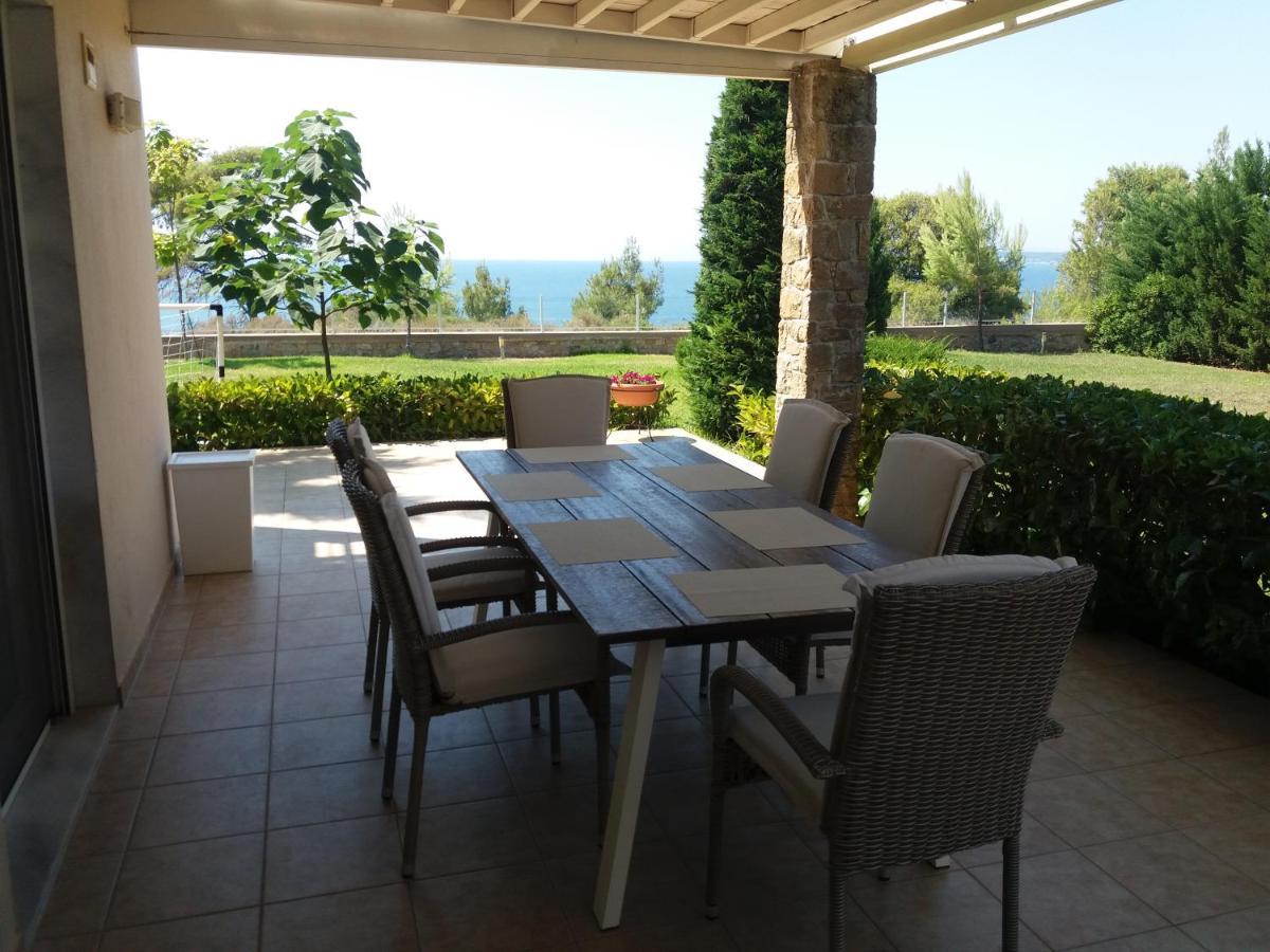 Villa Achilleos Possidi Bagian luar foto